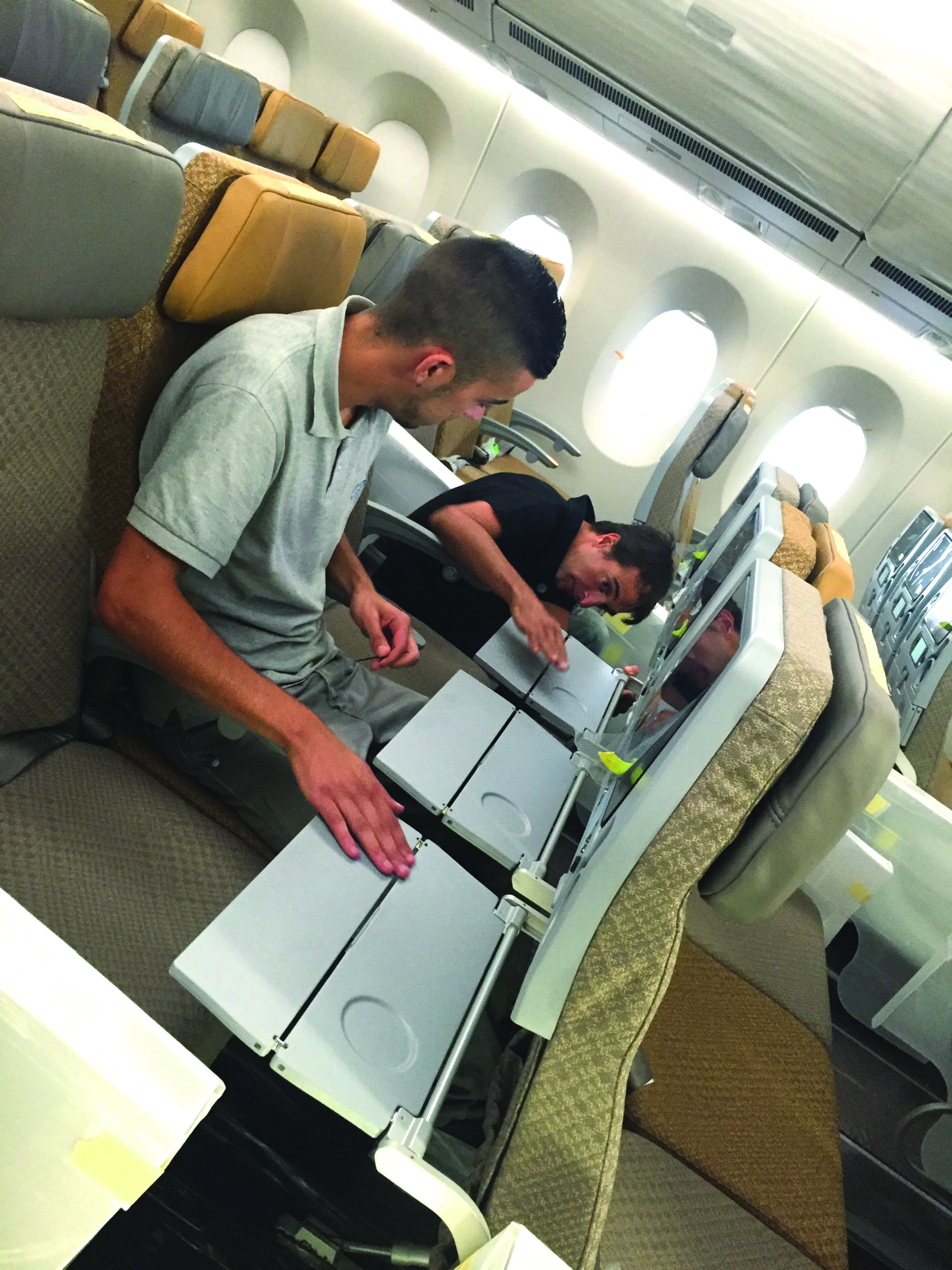 on final assembly line