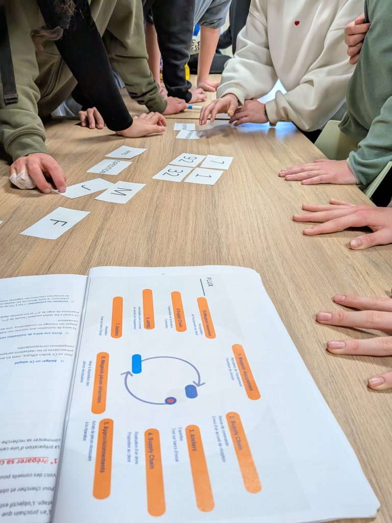 A fun and educational workshop on supply chain and logistics flows during the 11th 